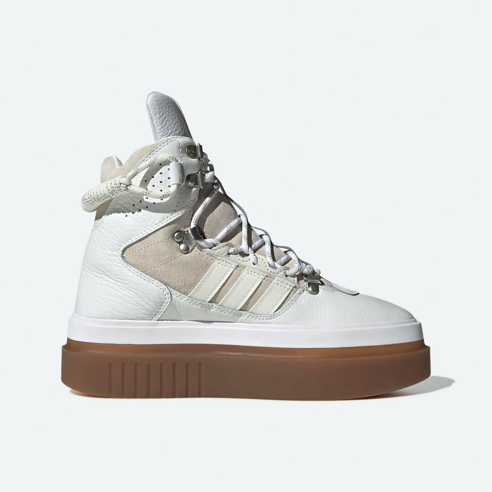 Sleek Harness Boot White