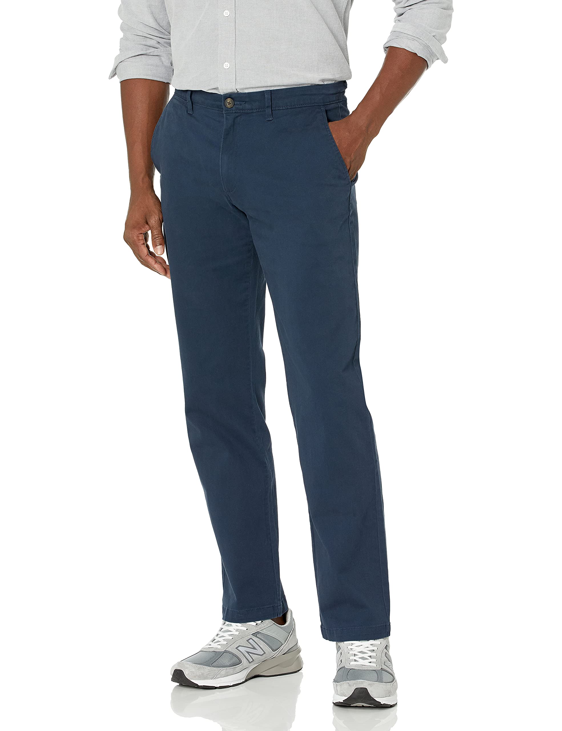 Comfort Men's Casual Chino Pants Essential