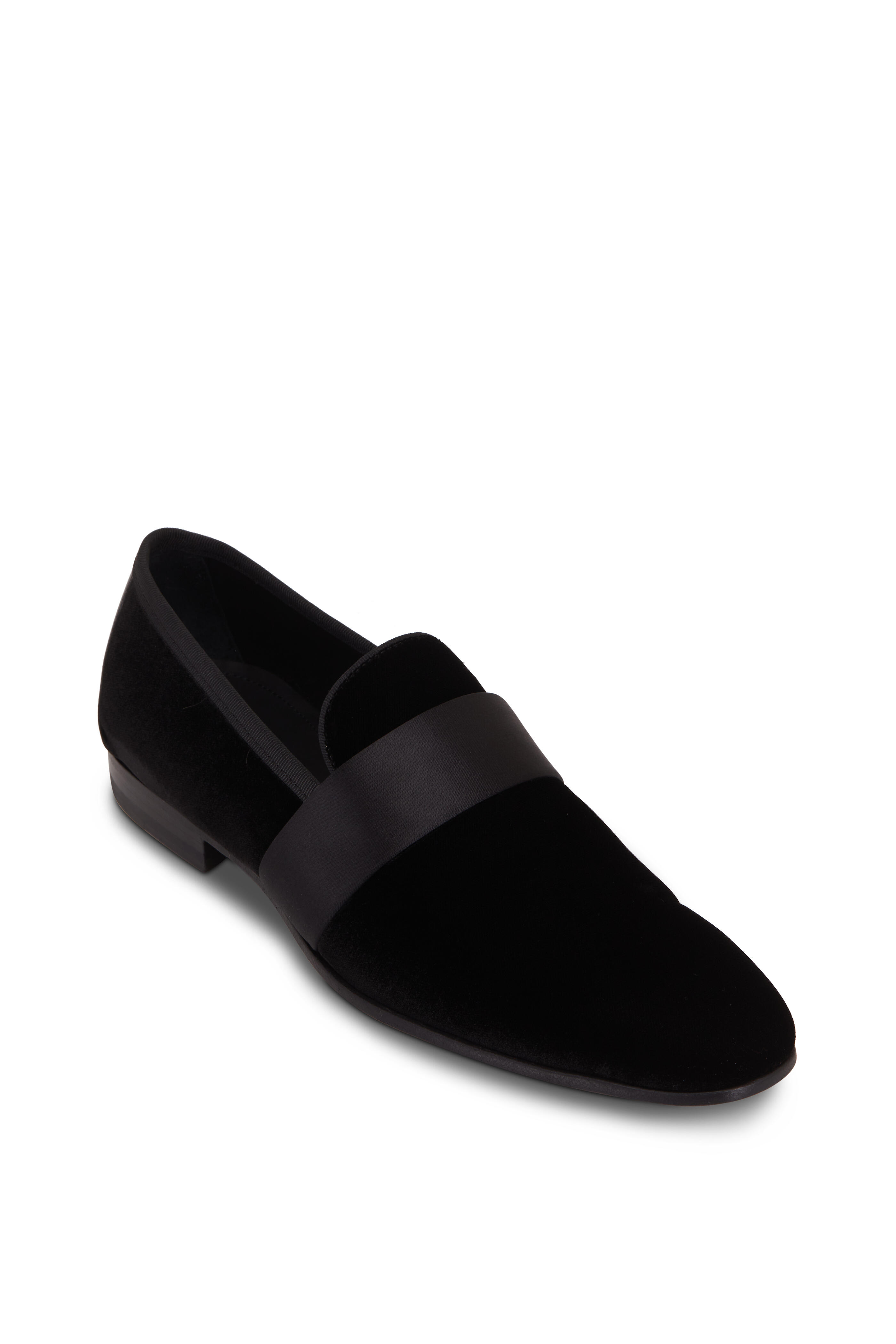 Apex Velvet Loafer Black