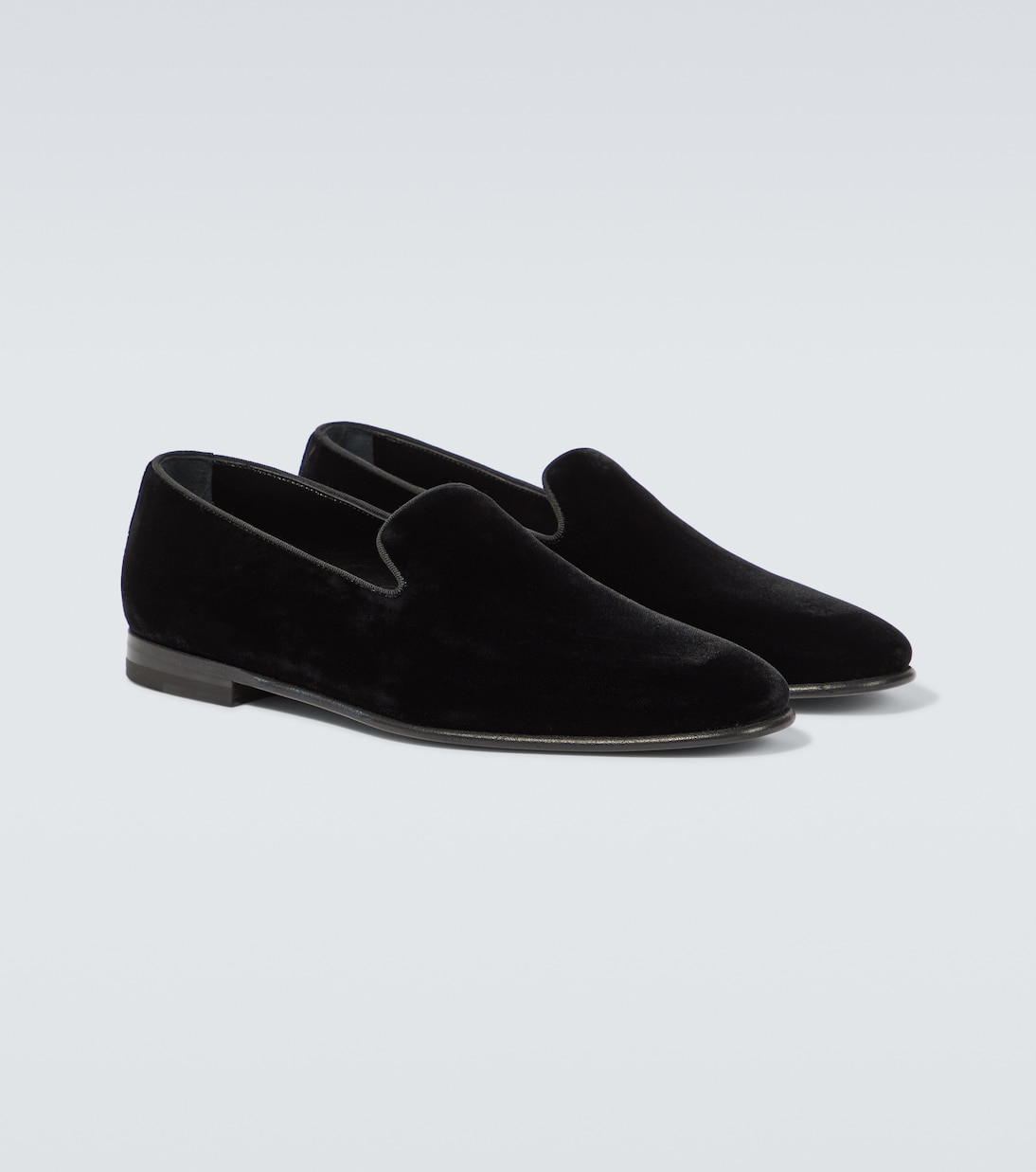 Apex Velvet Loafer Black