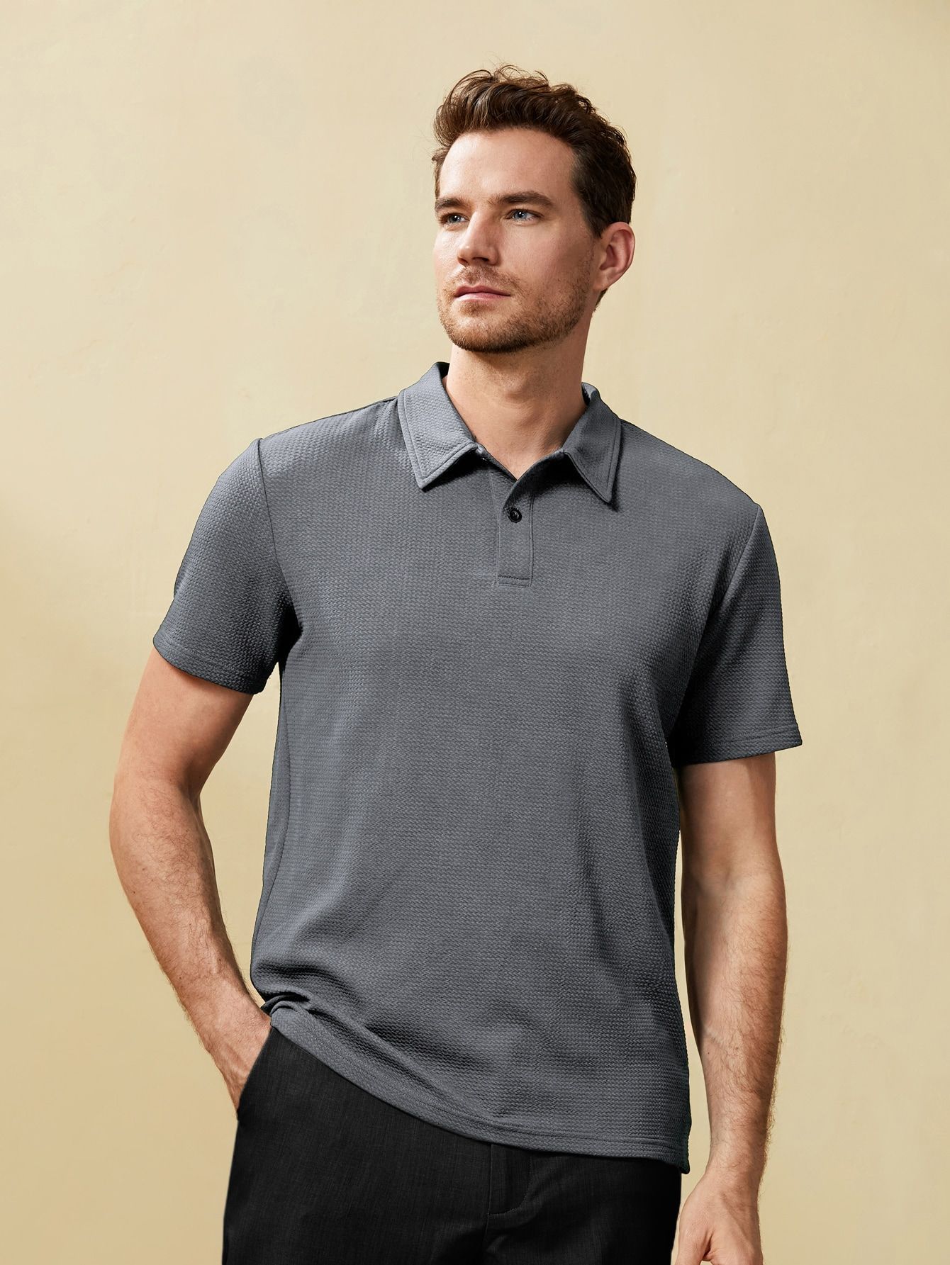 Casual Men's Classic Polo Shirt Elite