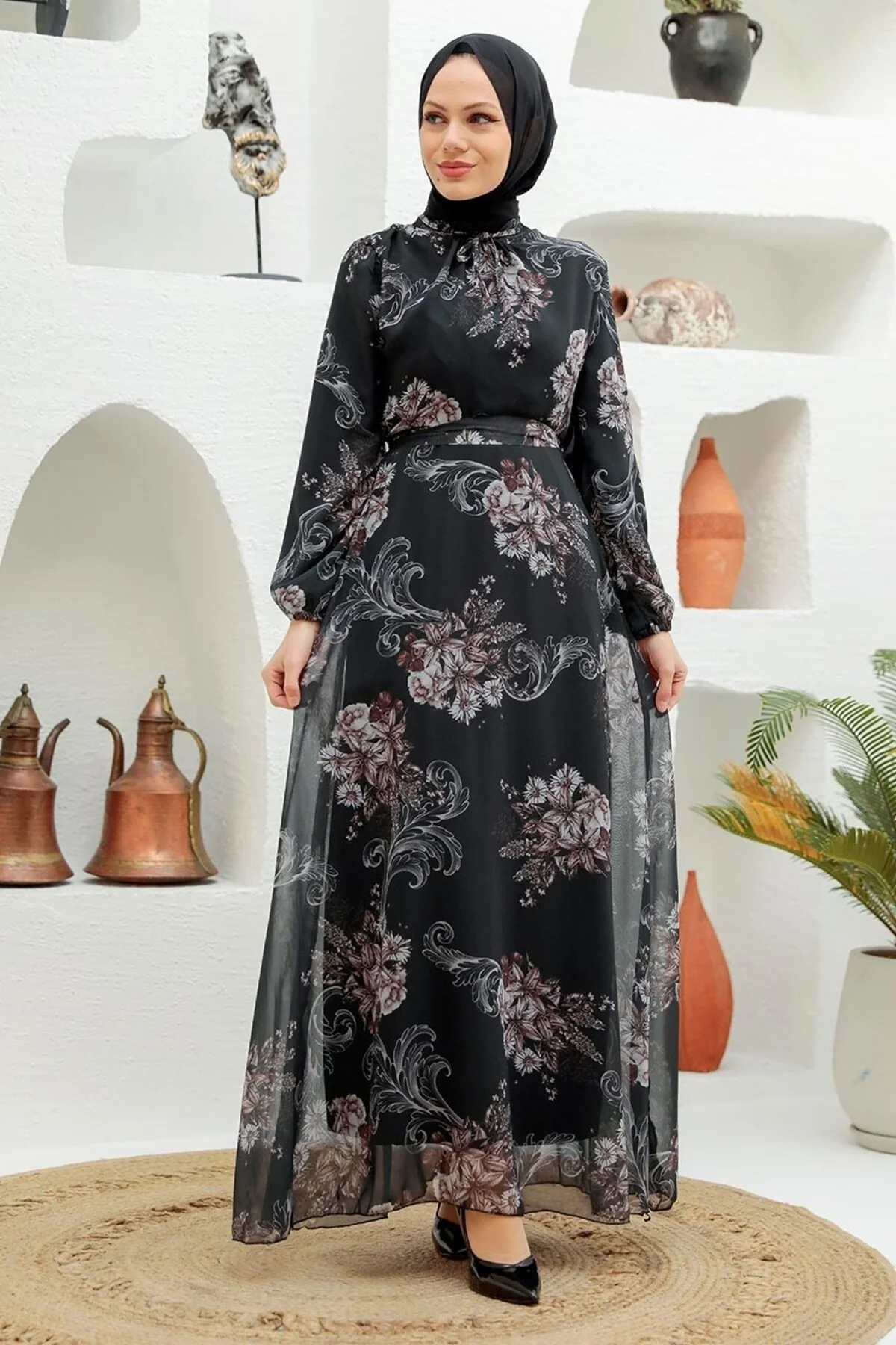 Hijab Dress - Black