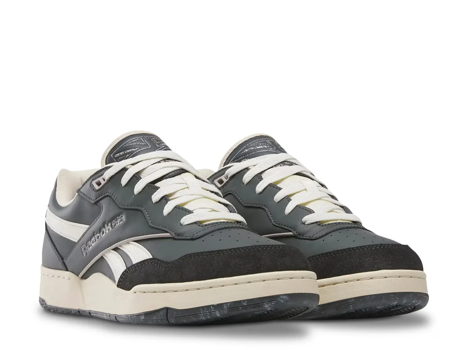 Contemporary High Top Basketball Shoe Charcoal