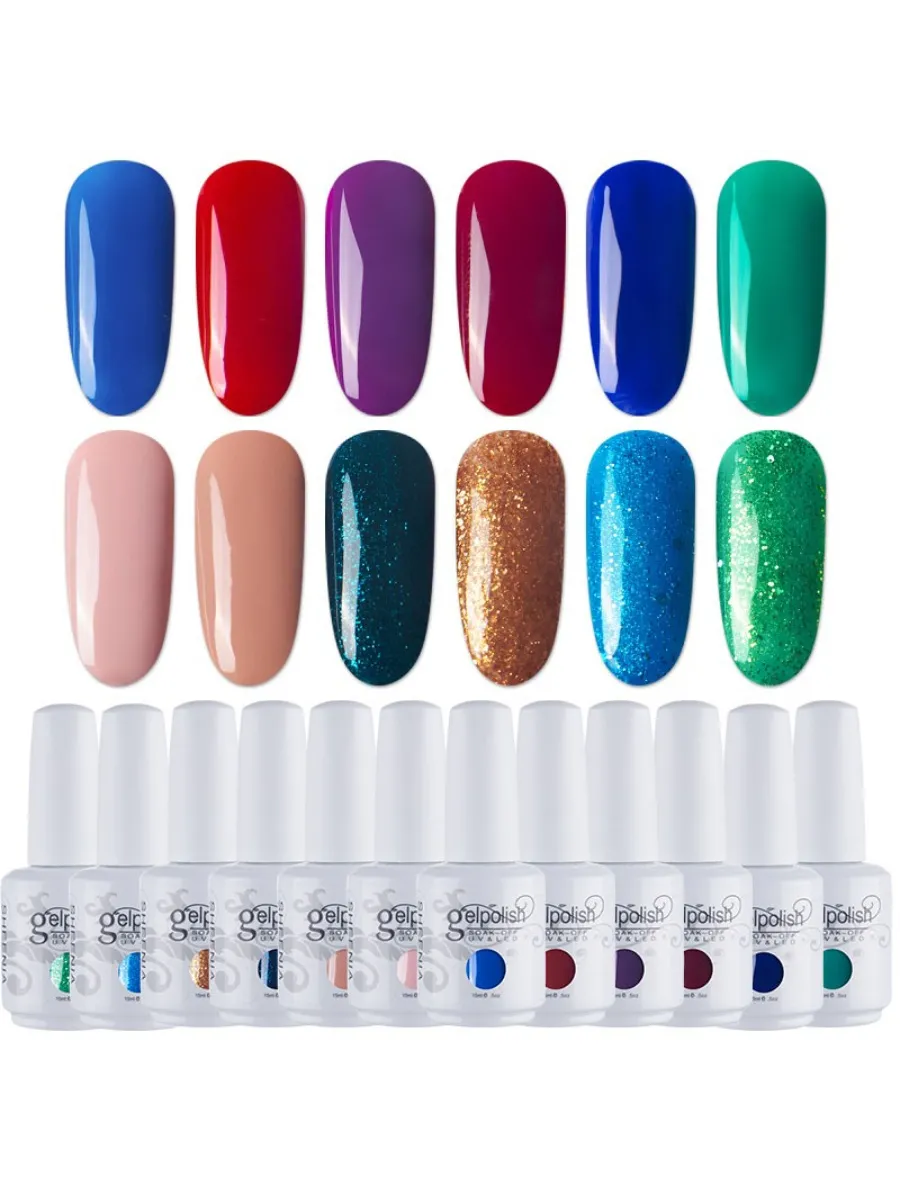Nail Polish 12-Color Set