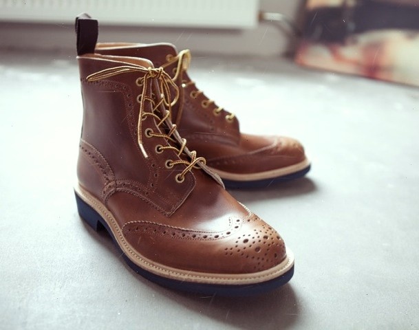 Bold Brogue Boot Cobalt