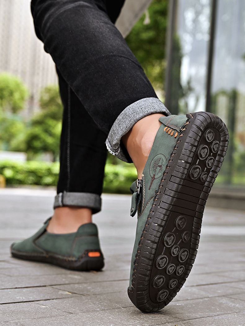 Elite Driving Loafer Khaki
