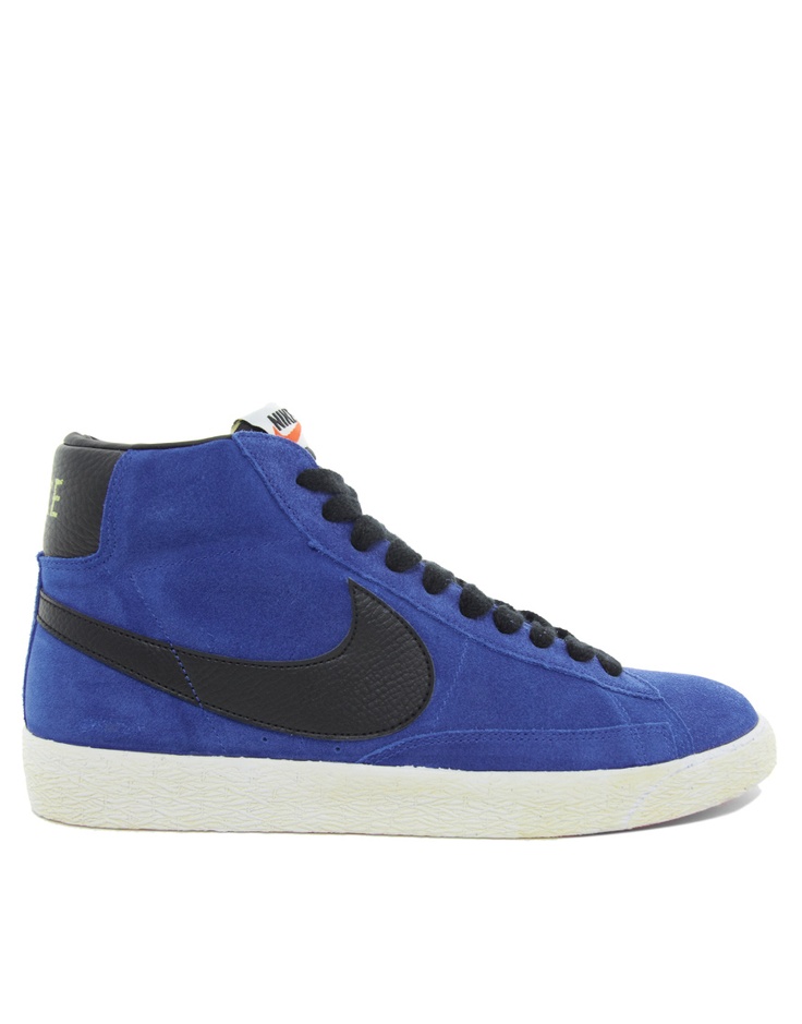 Executive Suede Sneaker Cobalt