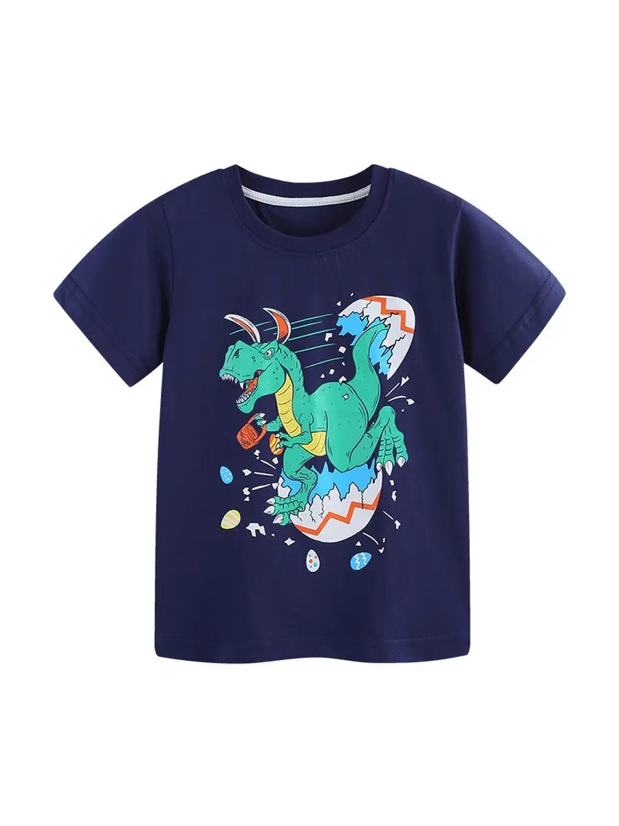 Kids Dinosaur Print T-Shirt