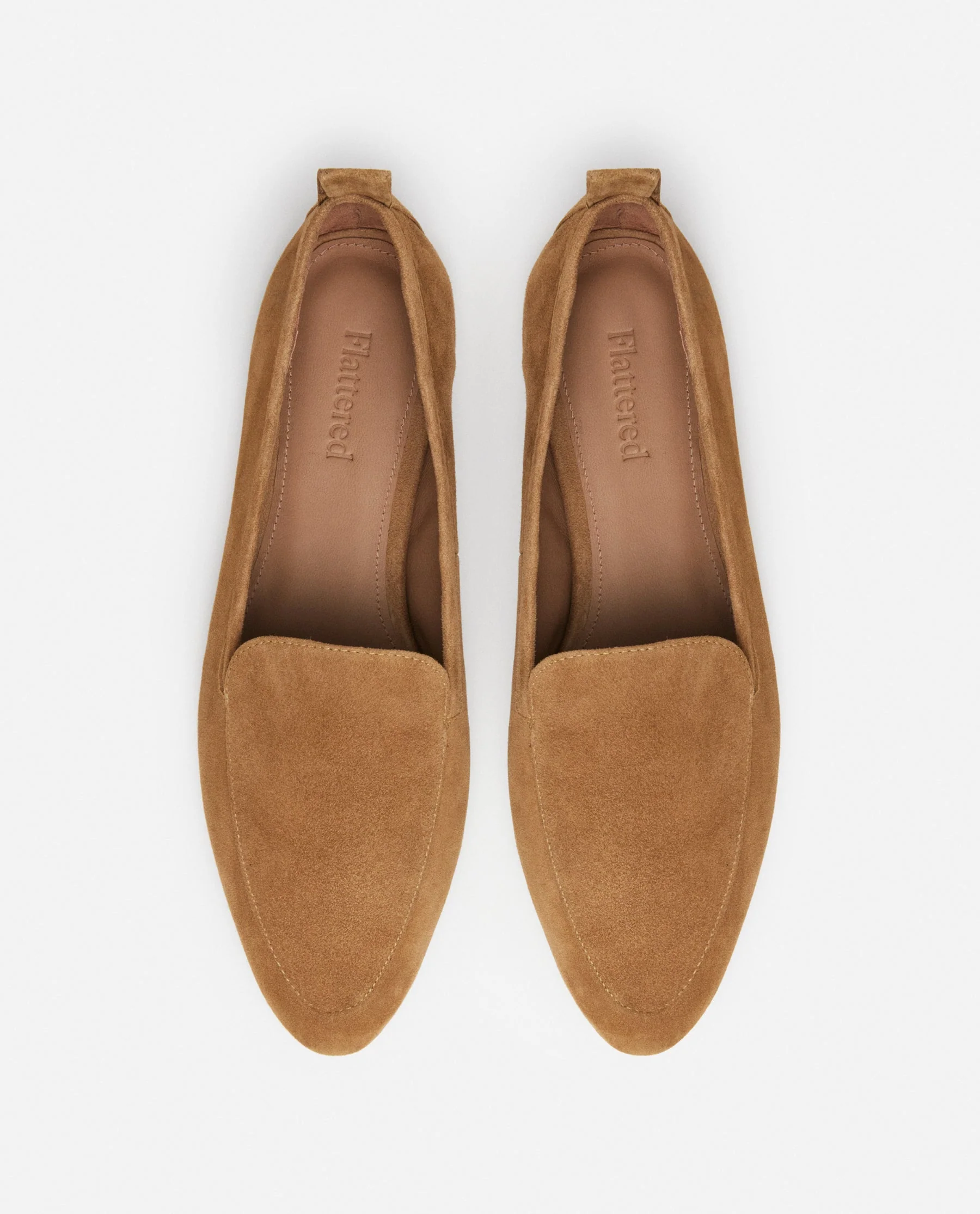 Vintage Suede Loafer Cognac