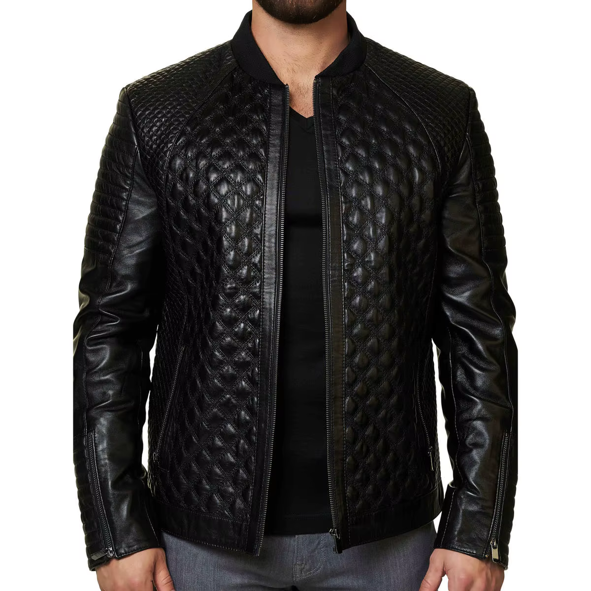 Luxury Men's Lightweight Jacket Plus