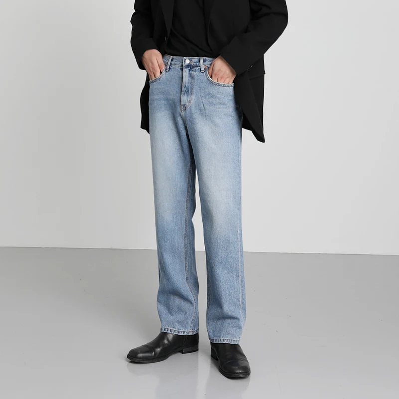 Vintage Men's Denim Jeans Straight Cut Plus