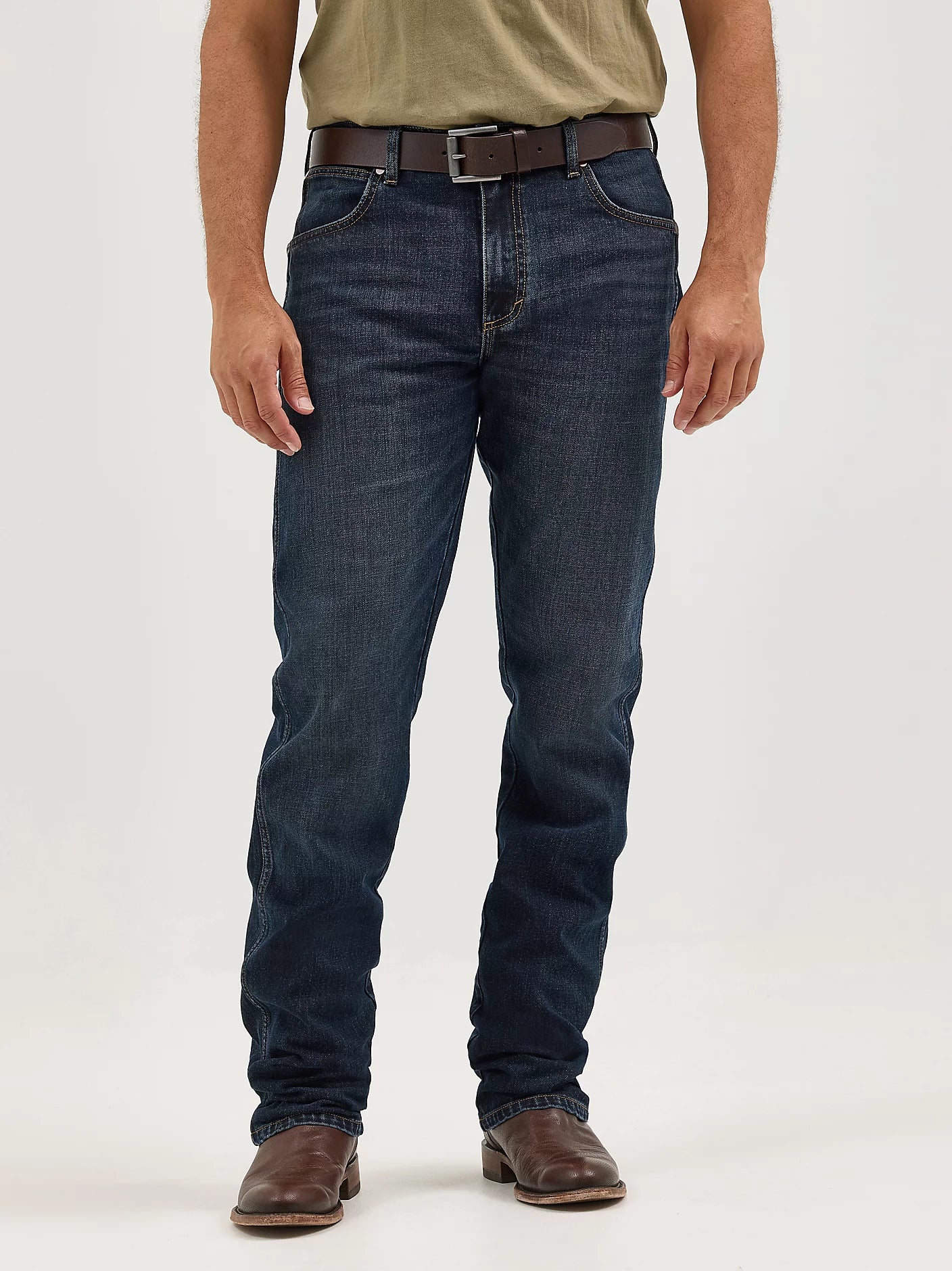 Soft Men's Denim Jeans Straight Cut Original