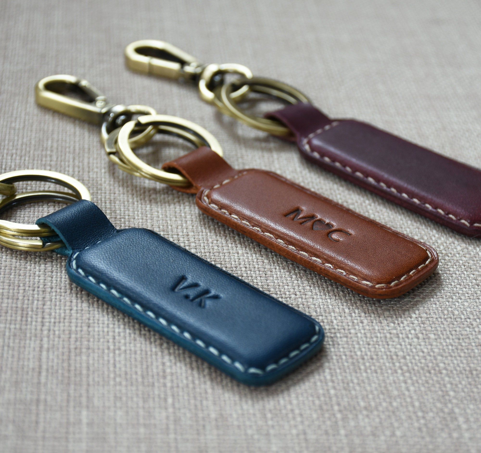 Keychain Leather