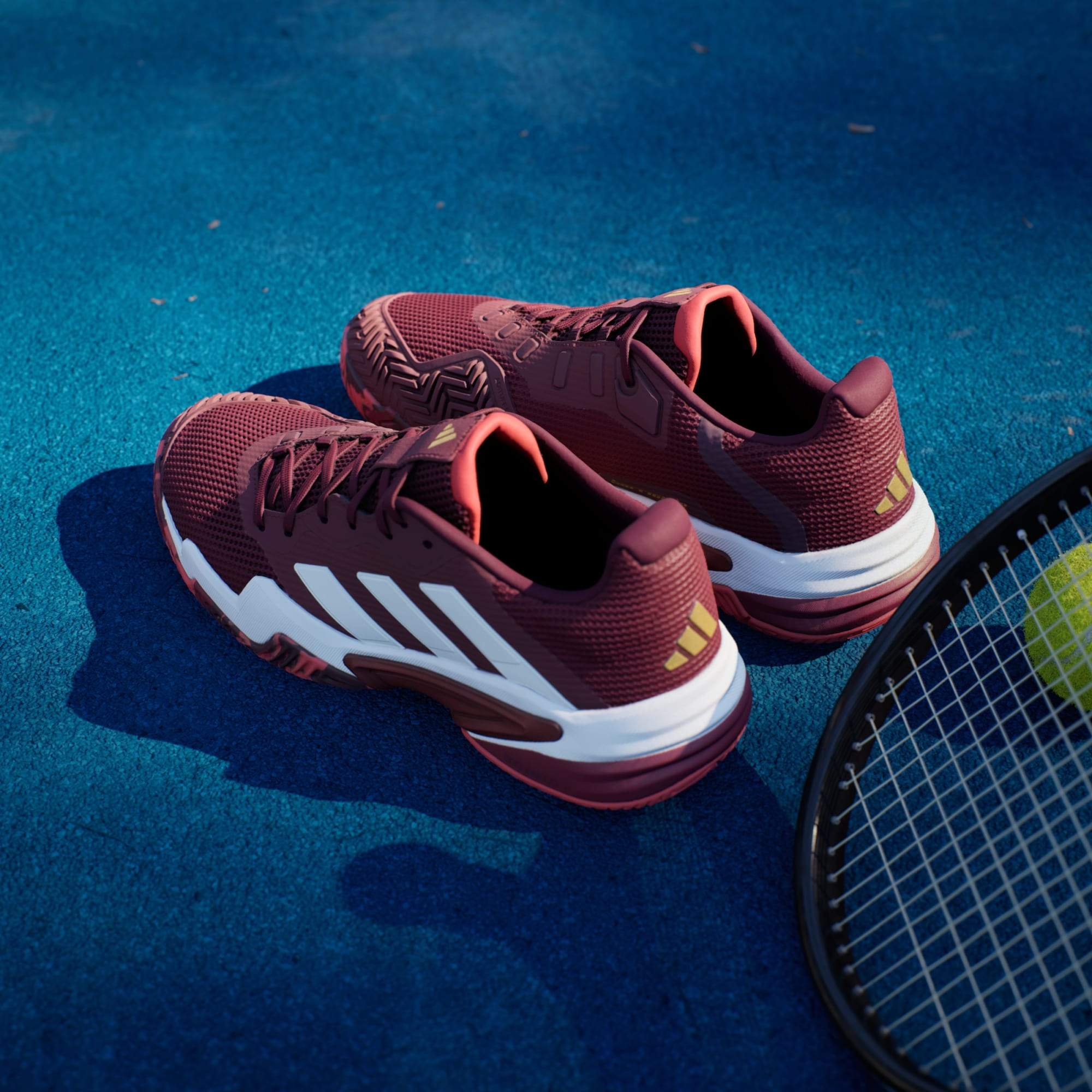 Limited Edition Hard Court Tennis Shoe Burgundy