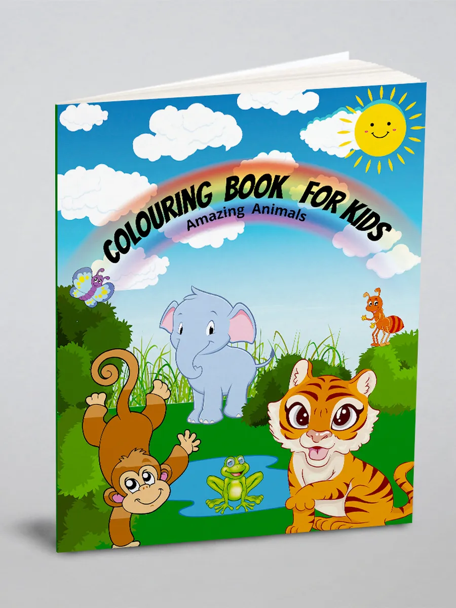 Coloring Book - Kids - Animals
