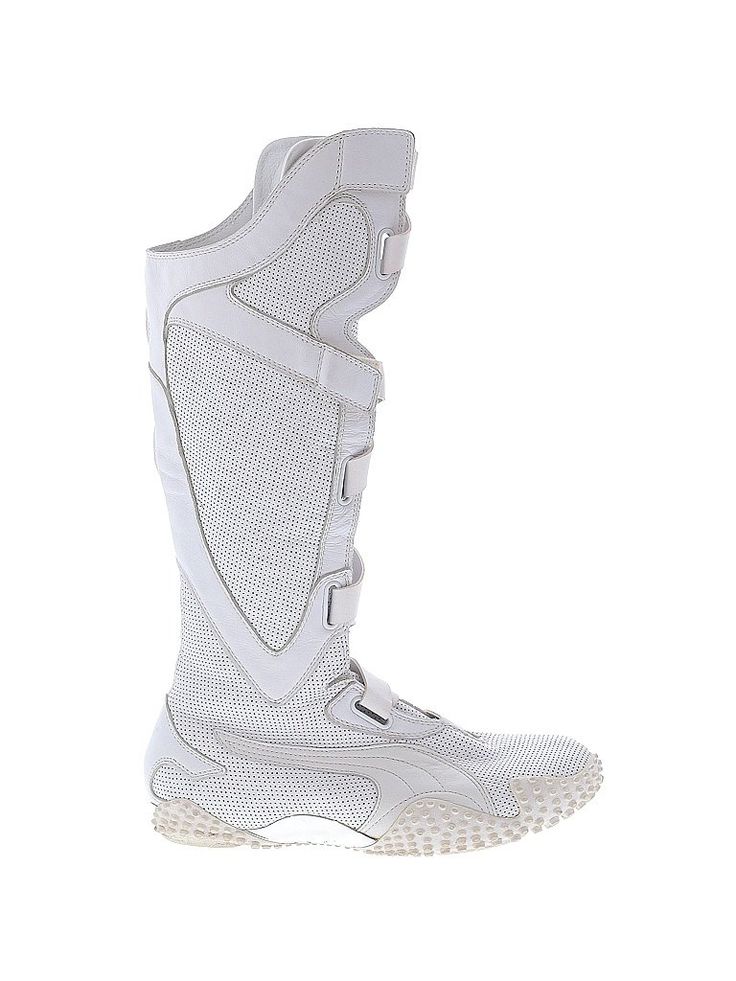 Vintage Combat Boot White