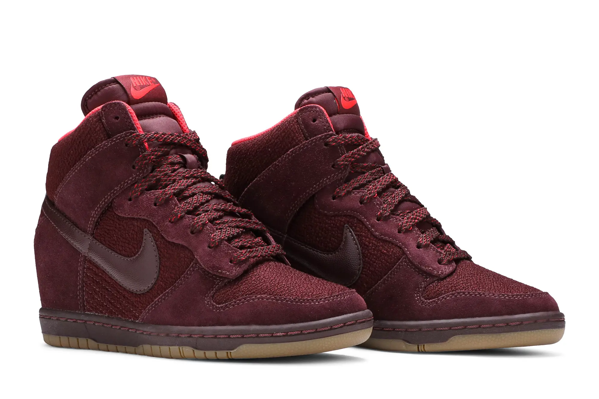 Comfort Mesh Sneaker Burgundy