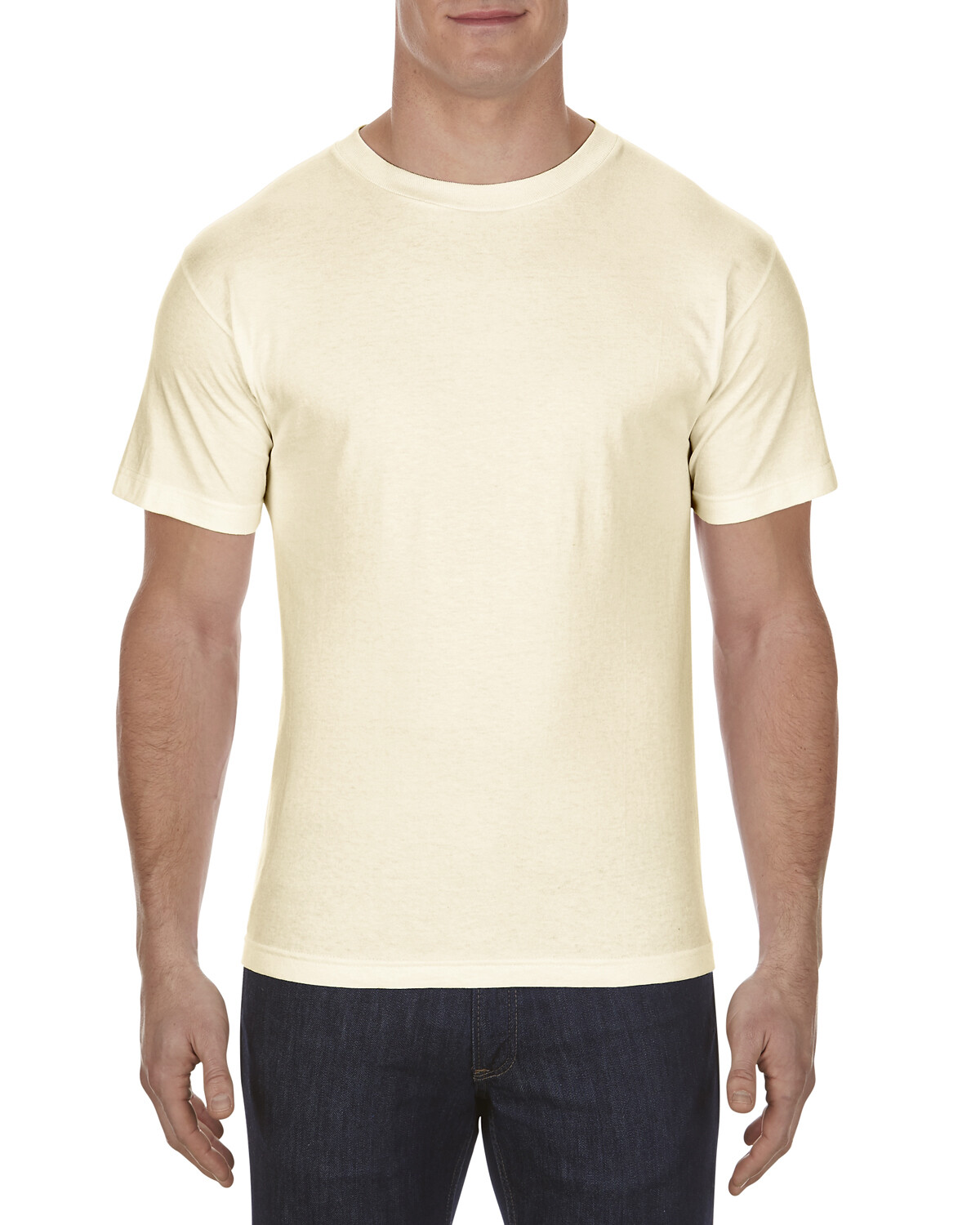Lightweight Men's Cotton T-Shirt Pack Natural