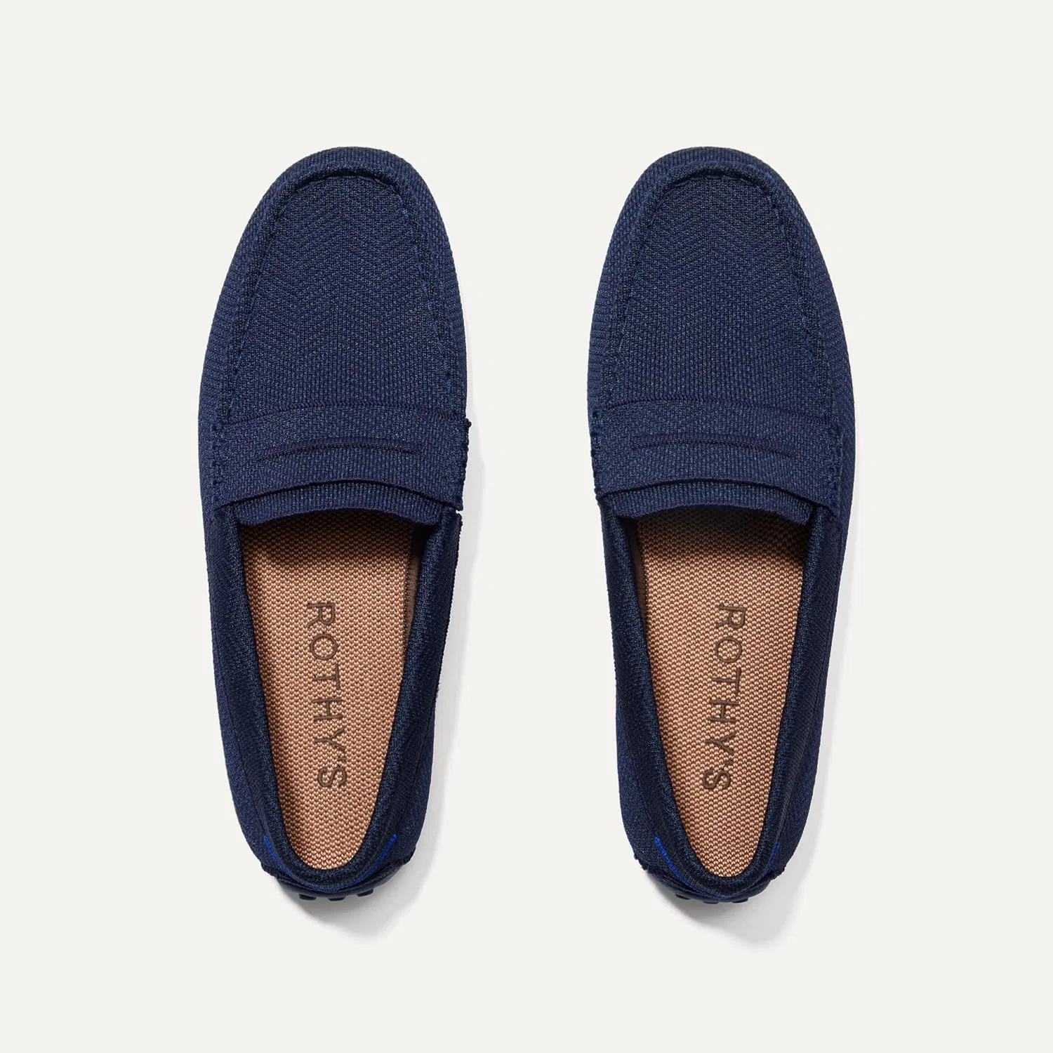 Signature Driving Loafer Navy