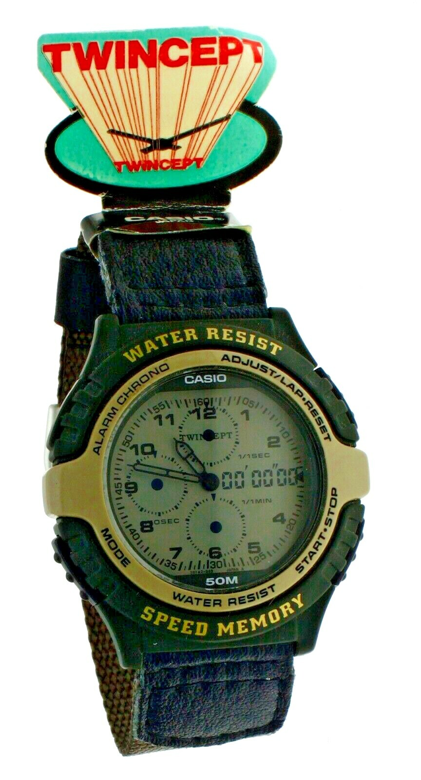 Analog Digital Combo Watch