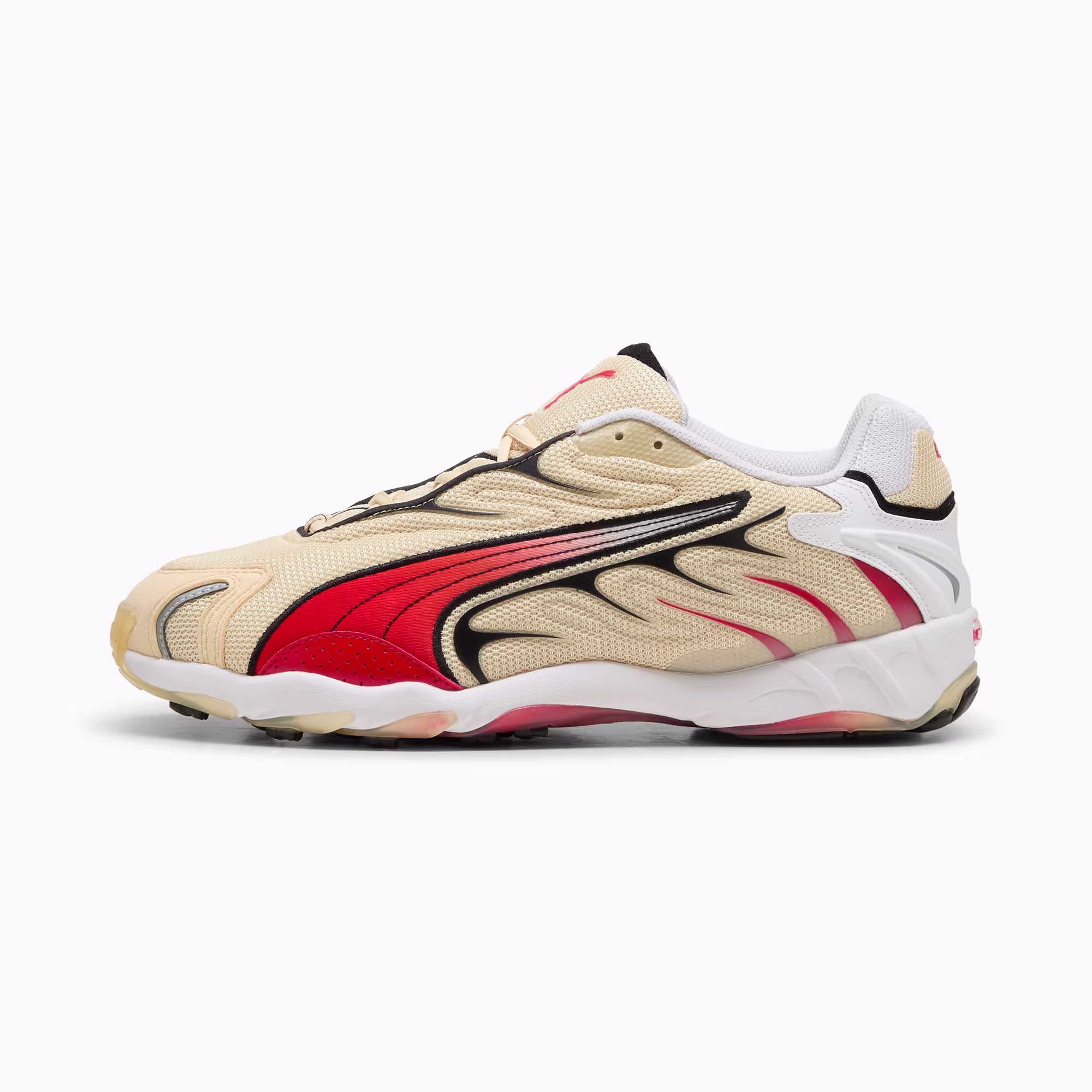 Premium Mesh Sneaker Cream