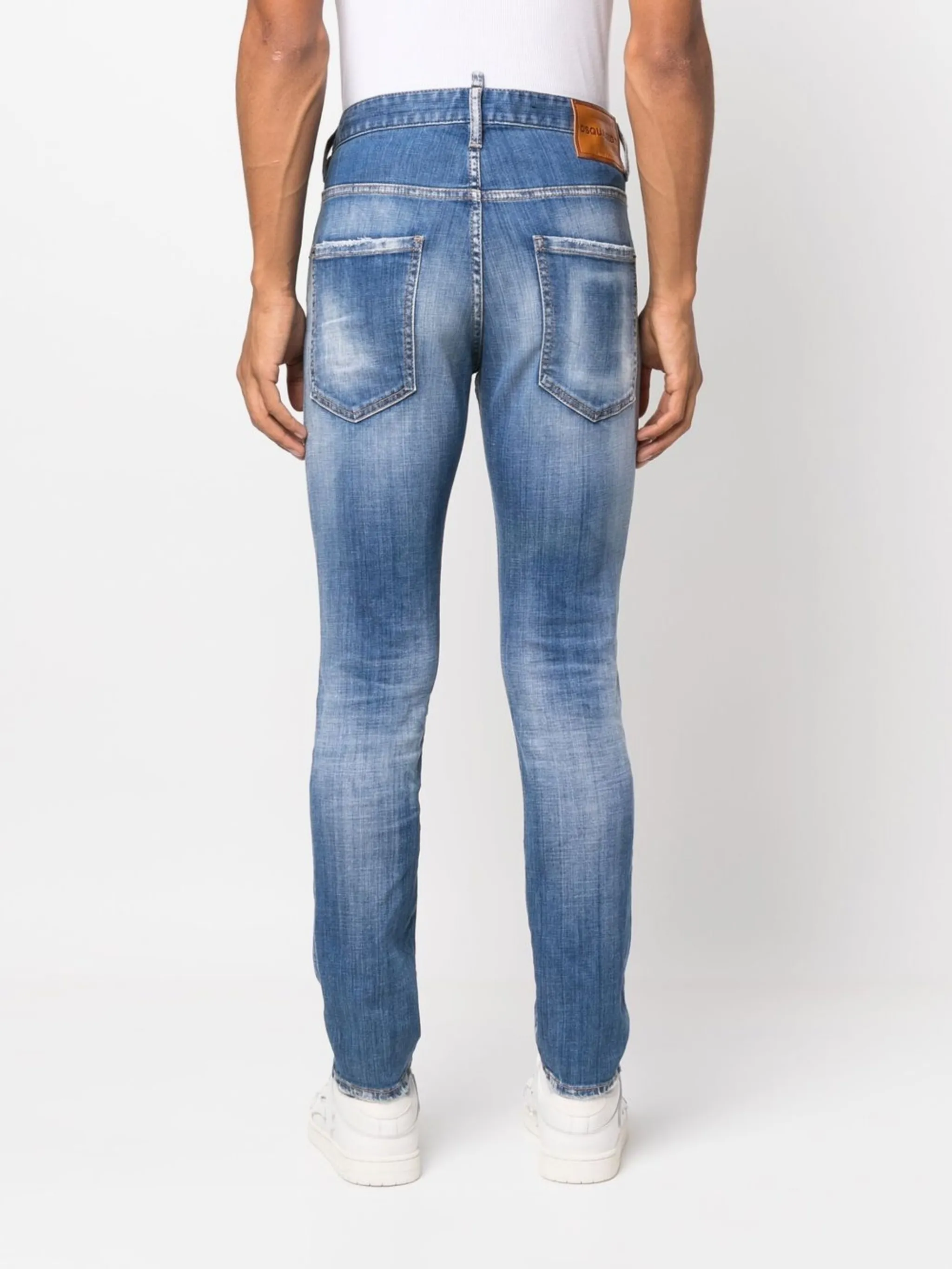 Lightweight Men's Denim Jeans Straight Cut Deluxe