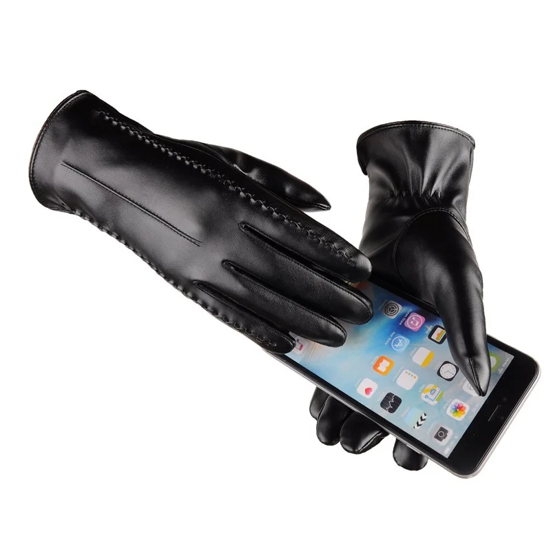 Leather Gloves Touchscreen