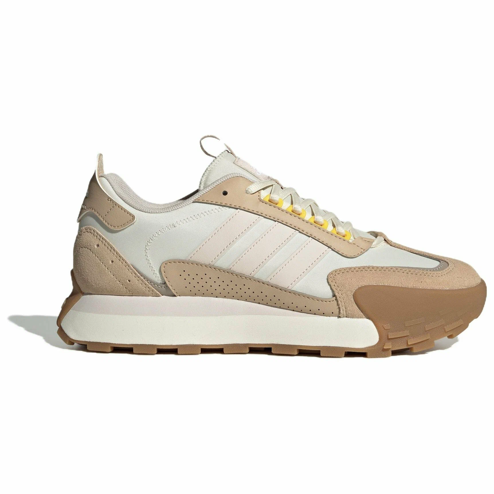 Modern Cushioned Running Shoe Ivory