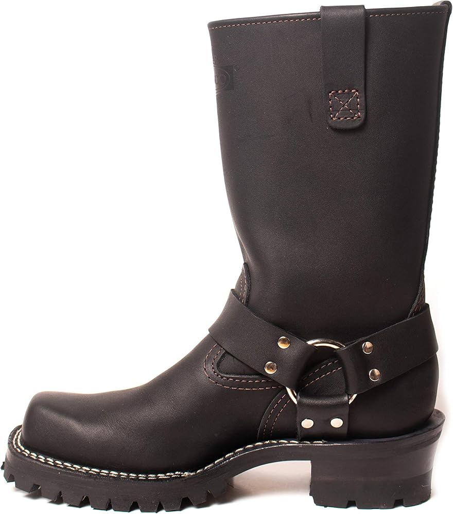 Bold Harness Boot Walnut