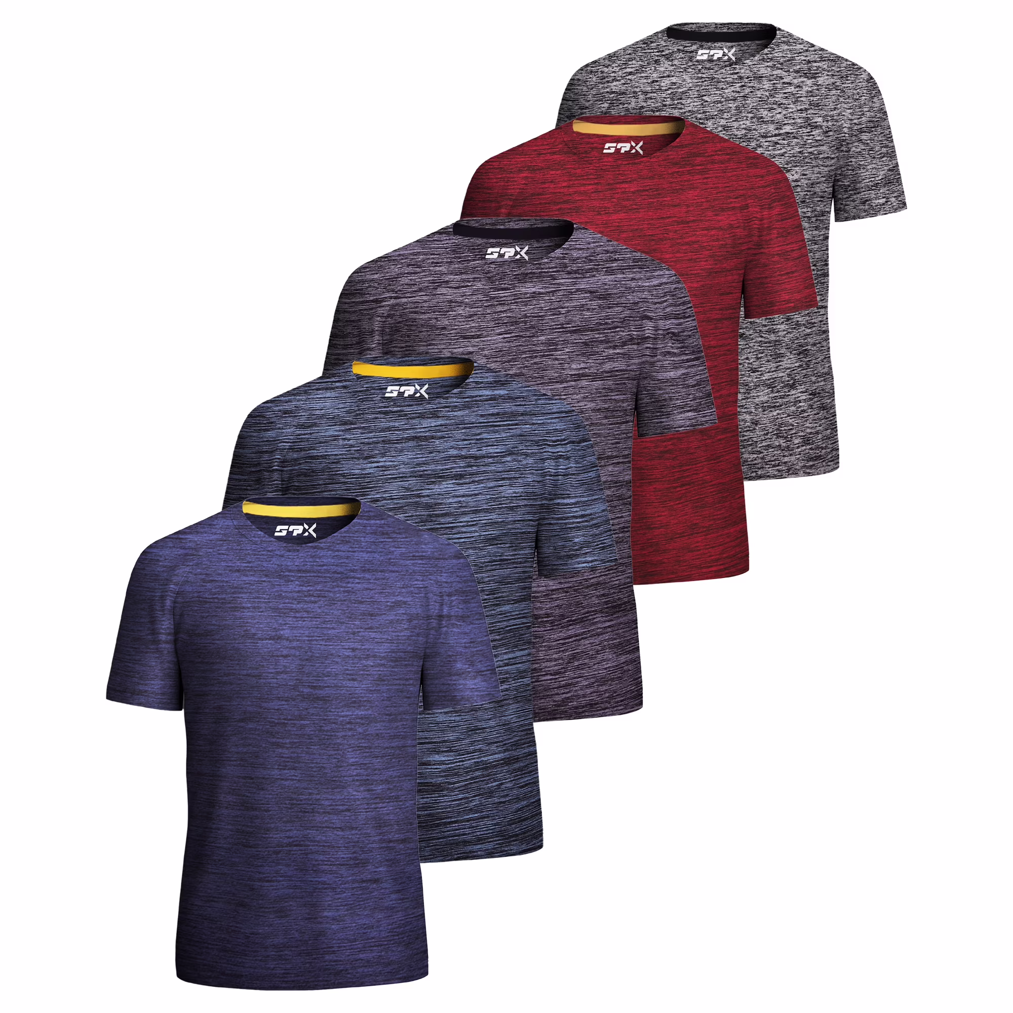 Sporty Men's Cotton T-Shirt Pack Plus