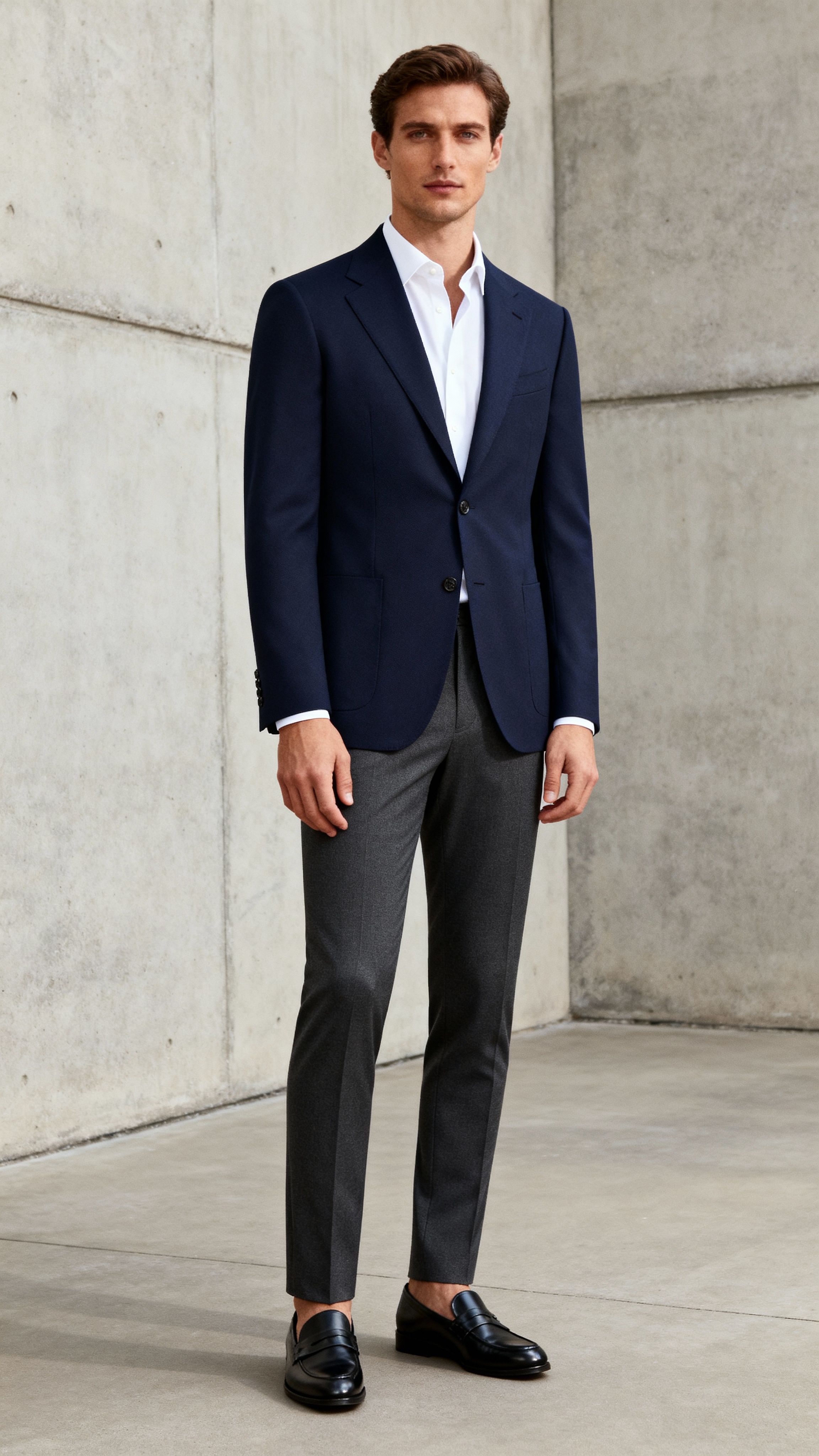 Lightweight Men's Formal Suit Blazer Eco