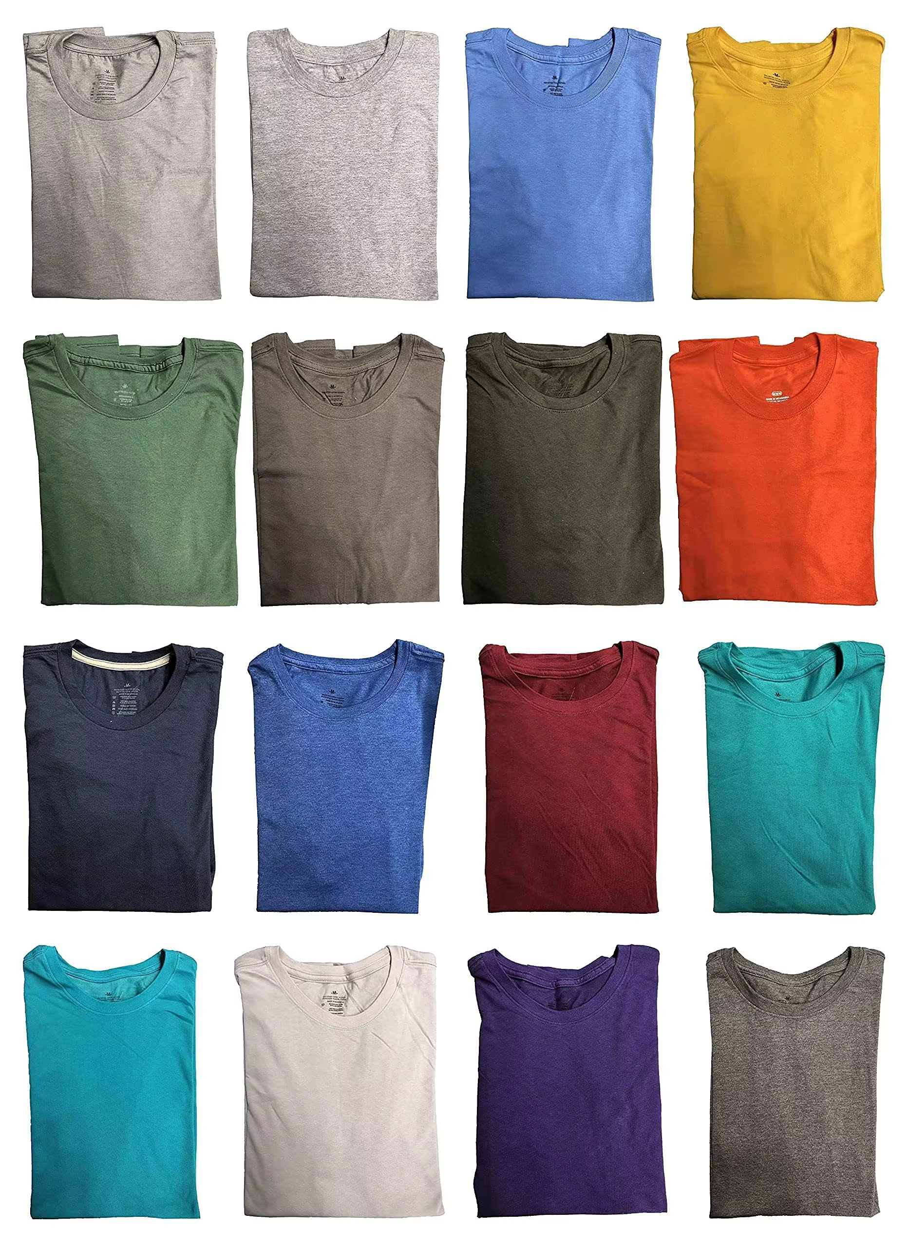 Lightweight Men's Cotton T-Shirt Pack Plus