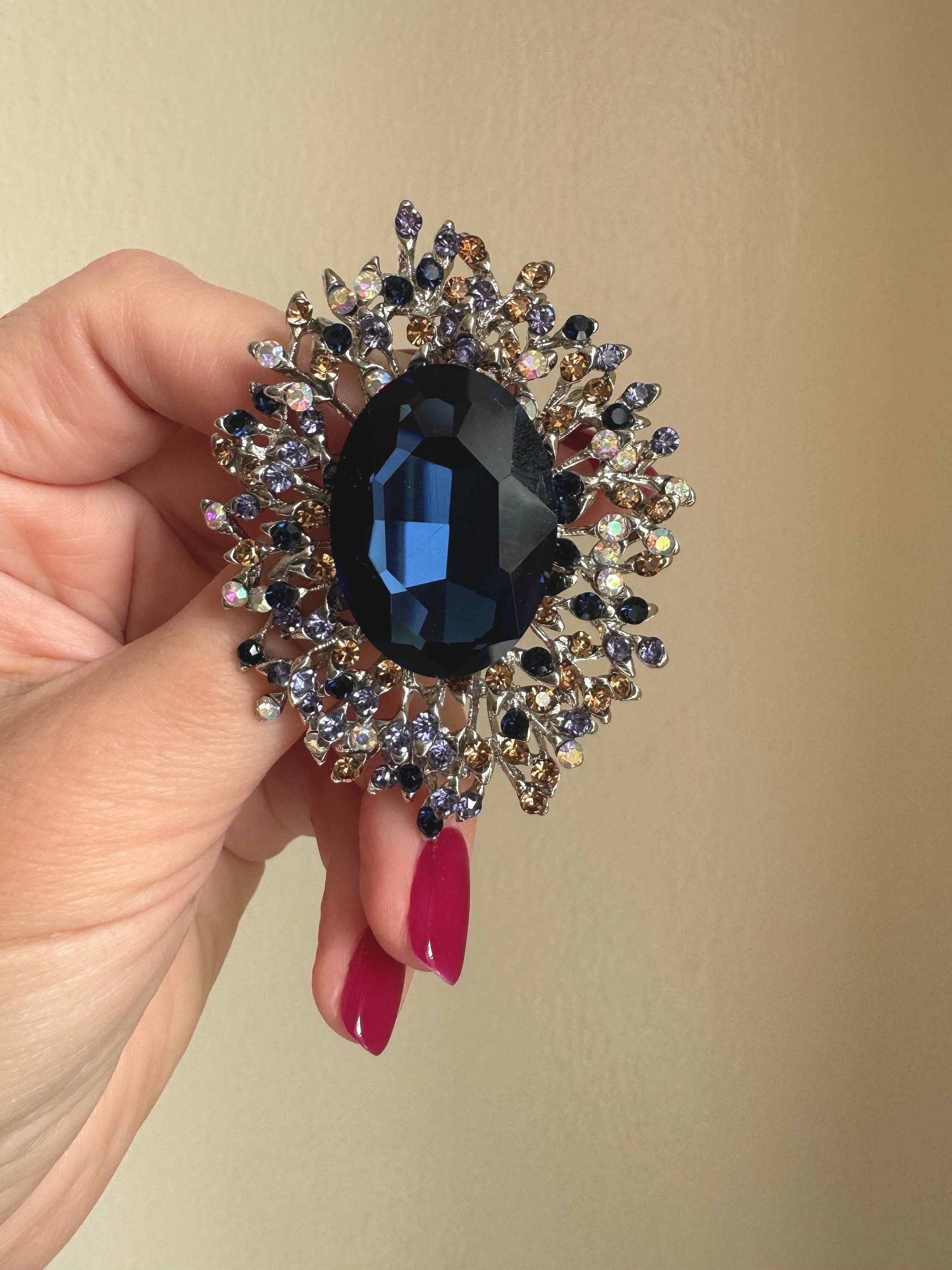 Brooch Pin Crystal