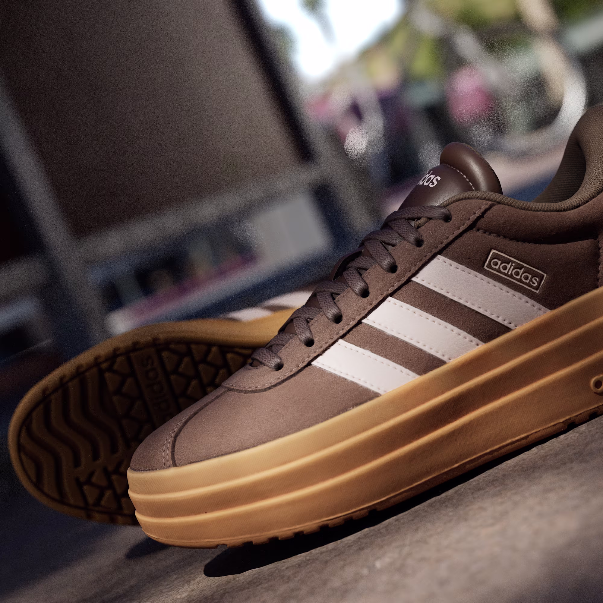 Luxury Racing Flat Brown
