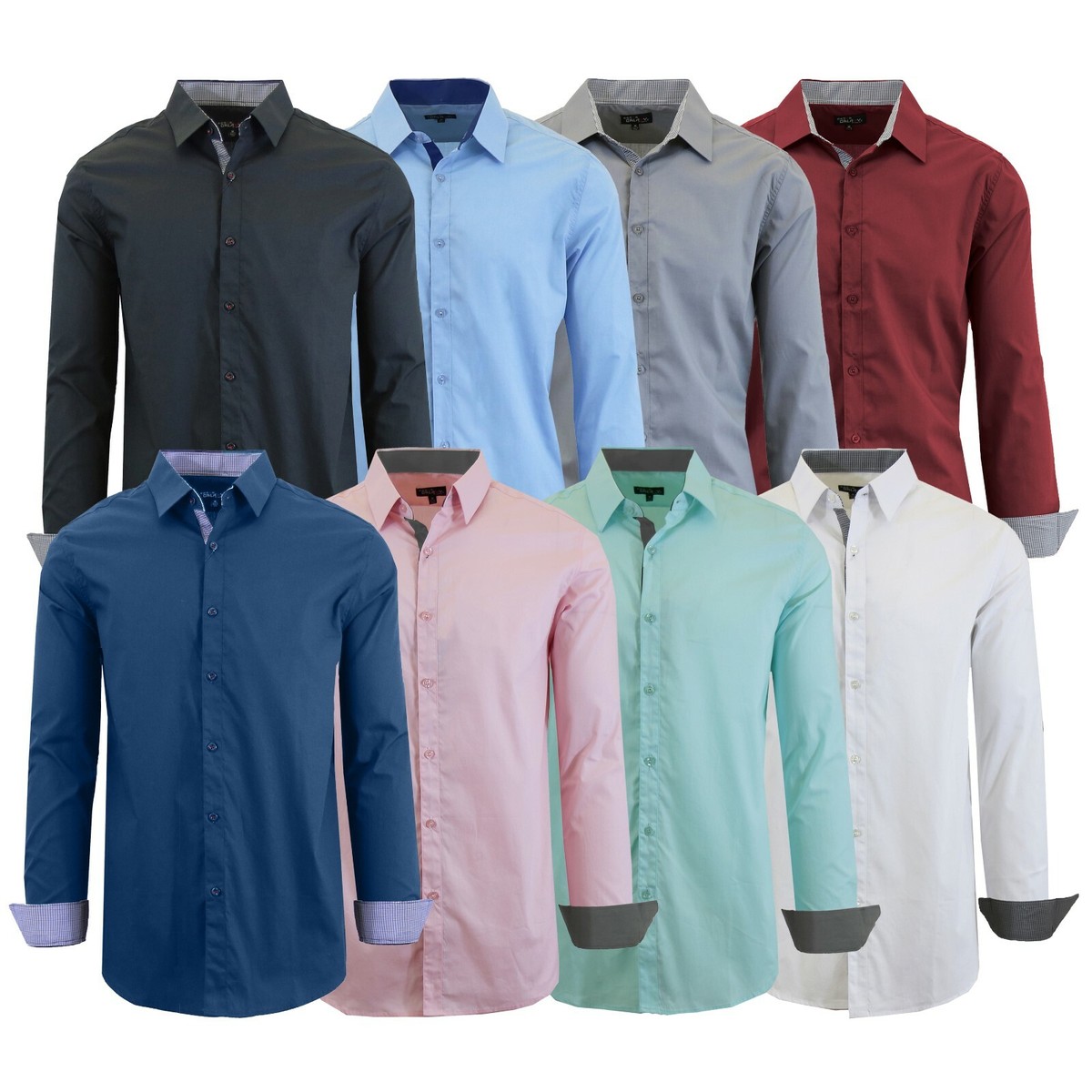 Classic Men's Slim Fit Dress Shirt Pro