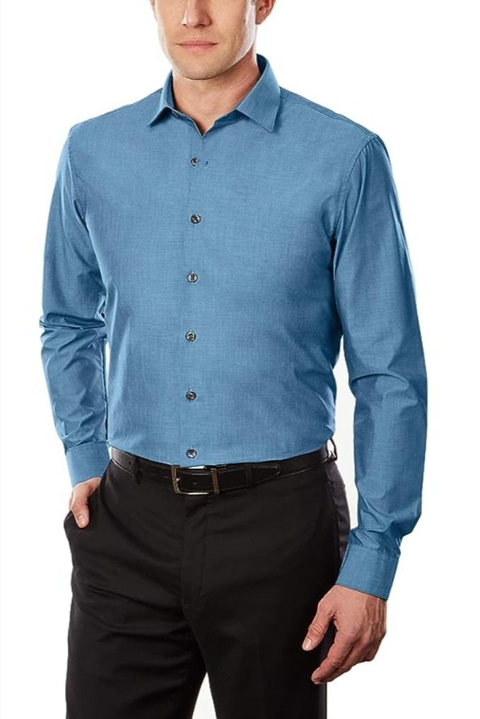 Classic Men's Slim Fit Dress Shirt Pro