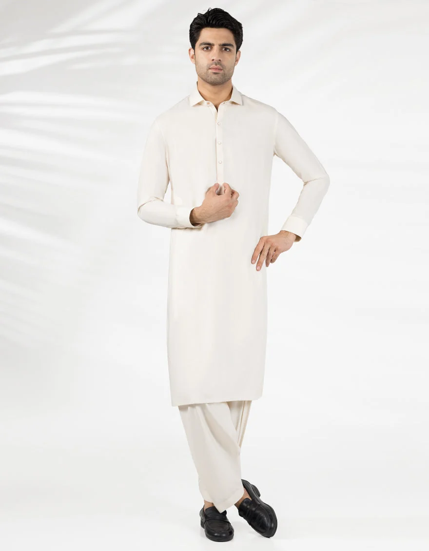 Shalwar Kameez - Cream