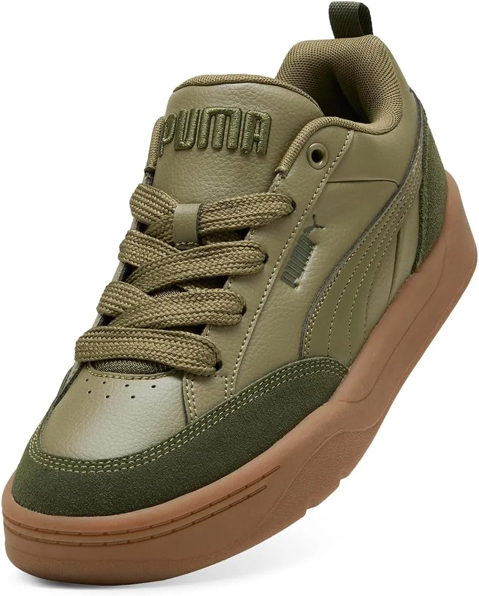 Precision Classic Leather Sneaker Olive