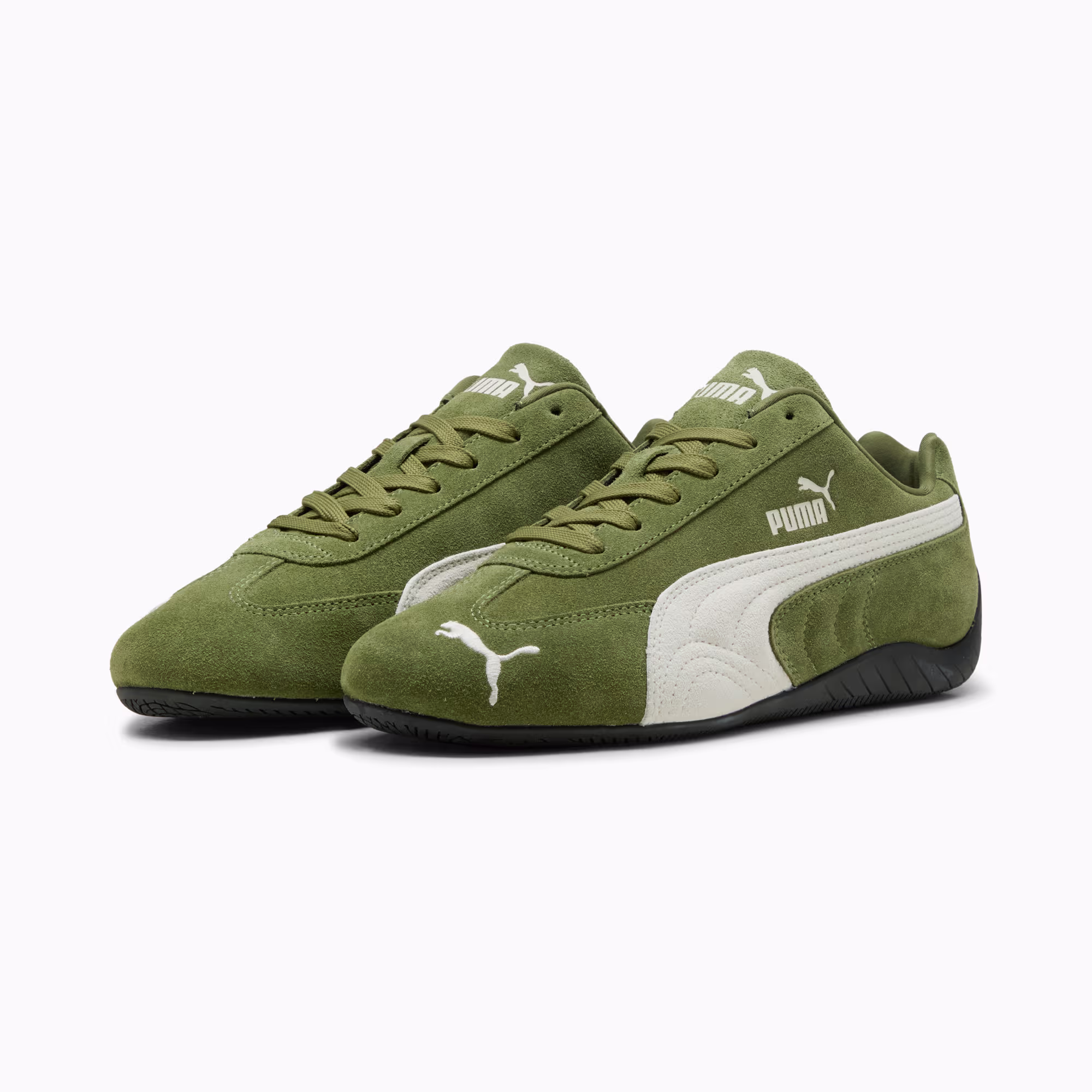 Precision Classic Leather Sneaker Olive