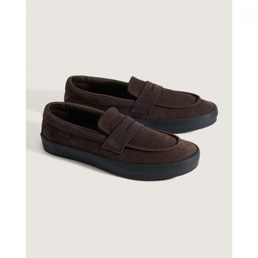 Classic Suede Loafer Brown