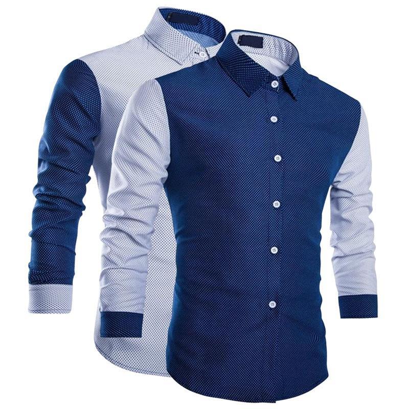 Luxury Men's Slim Fit Dress Shirt Pro