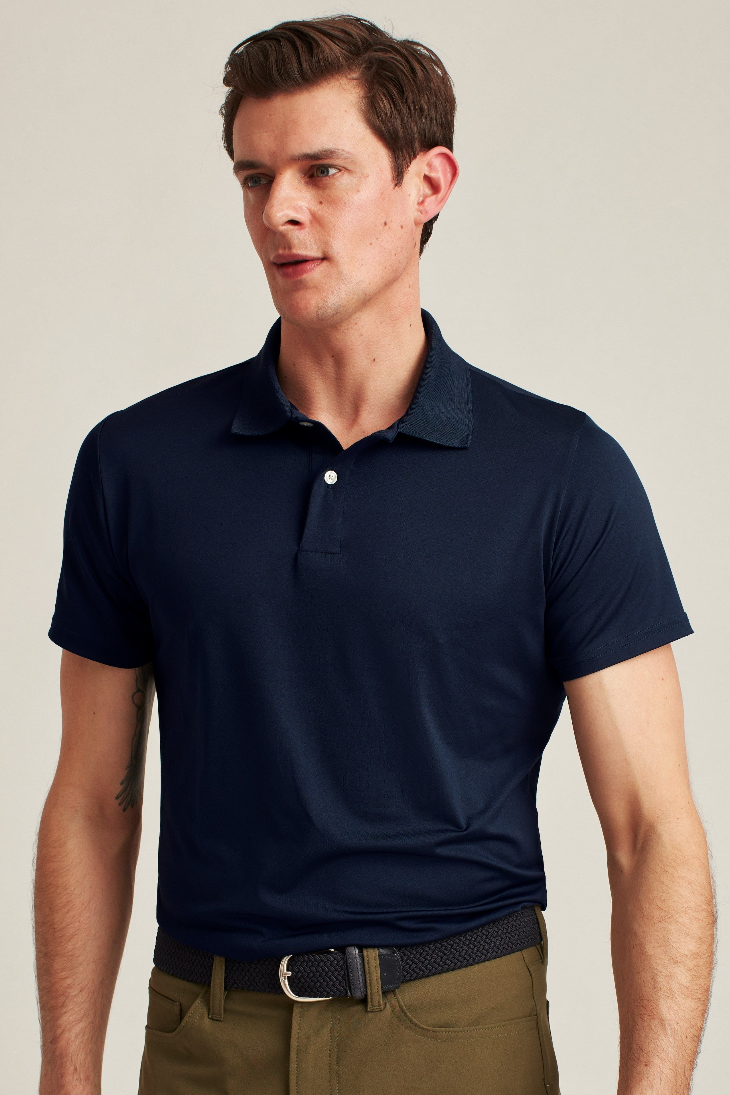 Casual Men's Classic Polo Shirt Essential