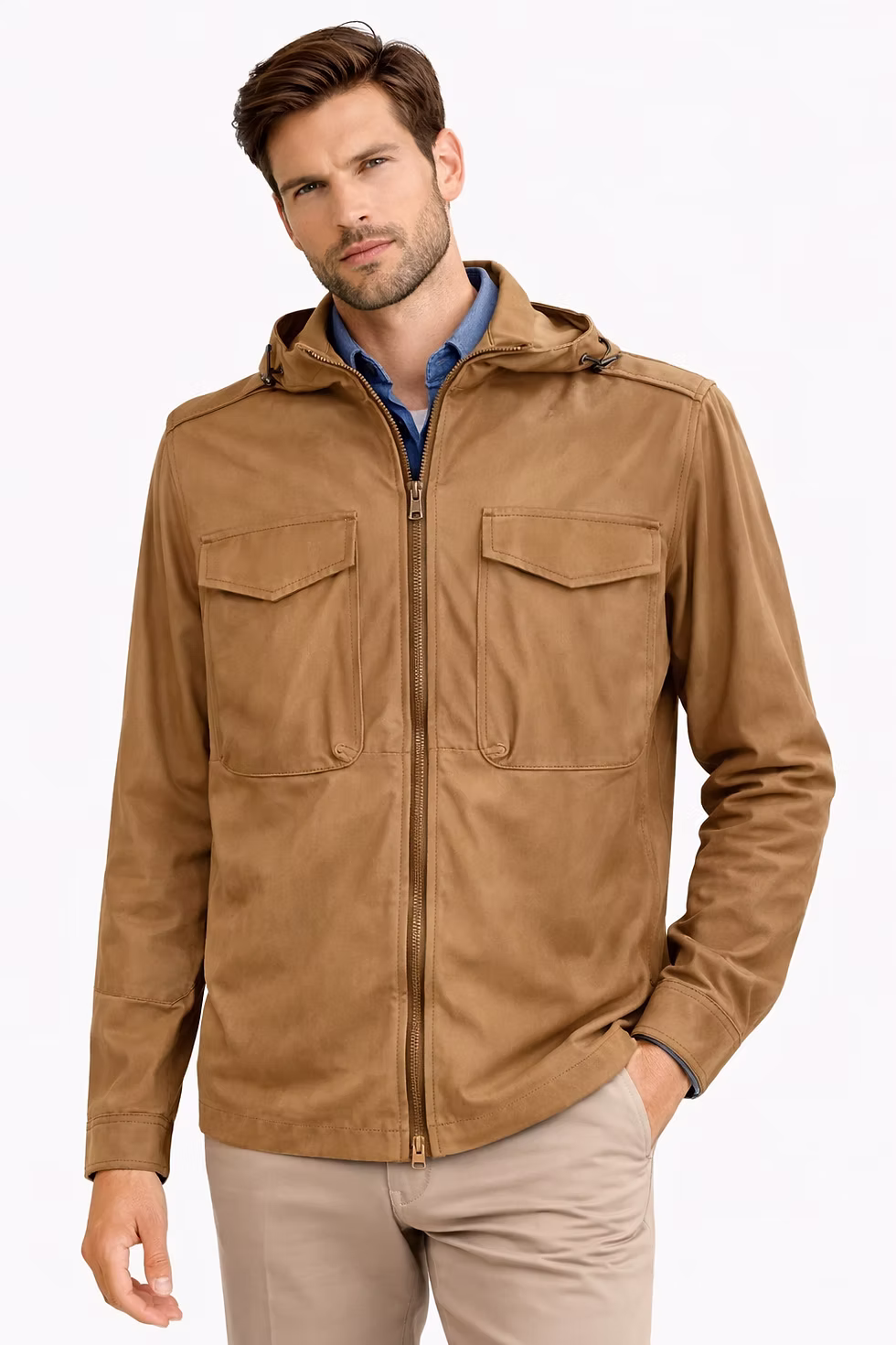 Luxury Men's Lightweight Jacket Essential
