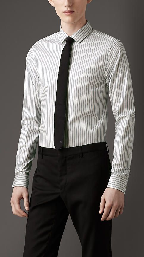 Luxury Men's Slim Fit Dress Shirt Original