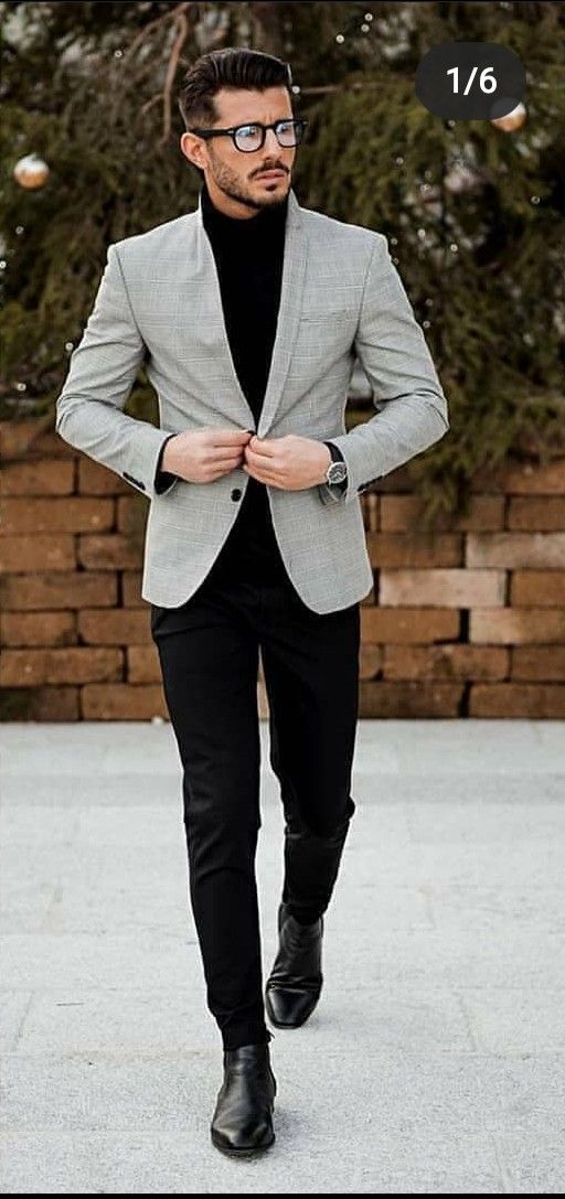 Classic Men's Formal Suit Blazer Elite