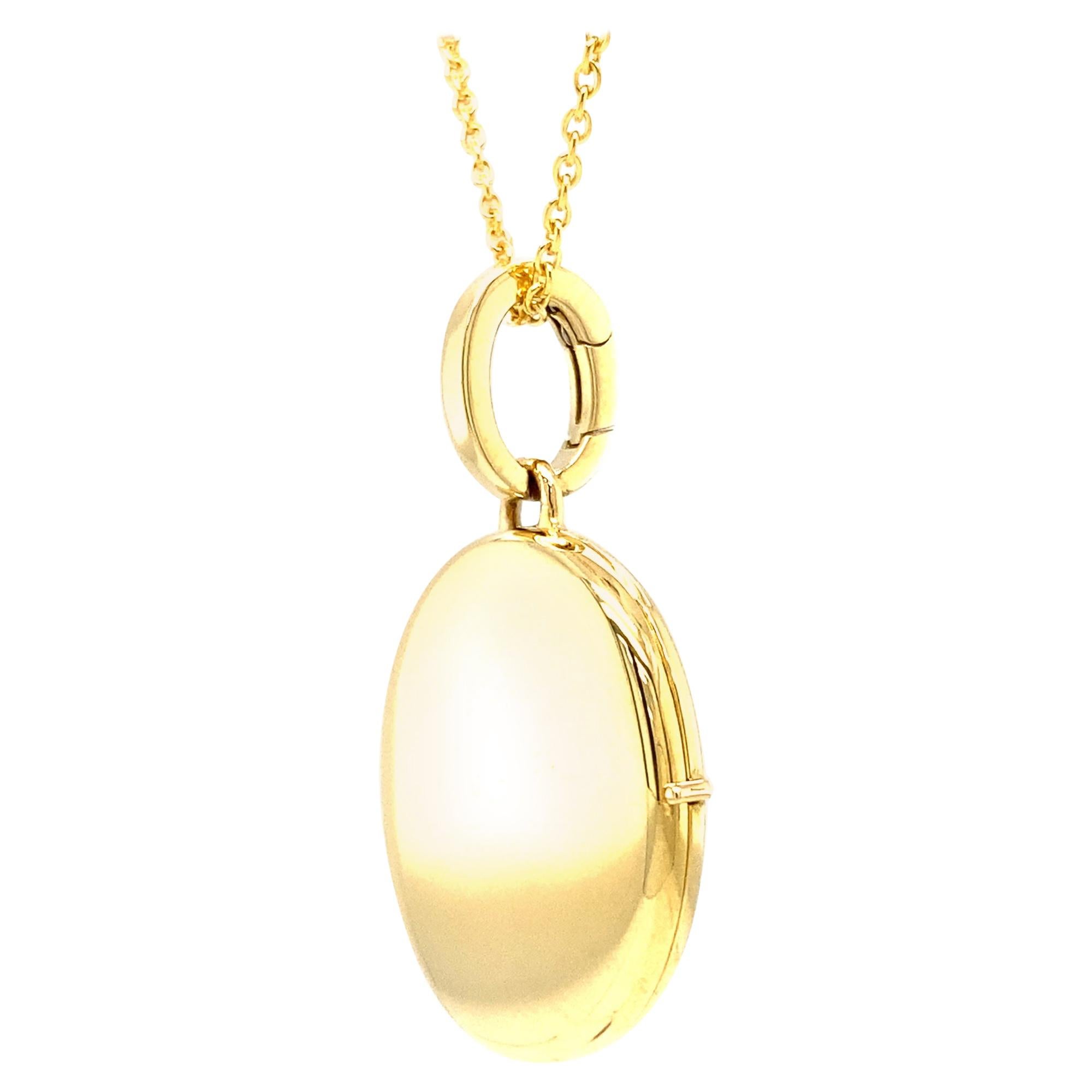 Pendant Locket Gold