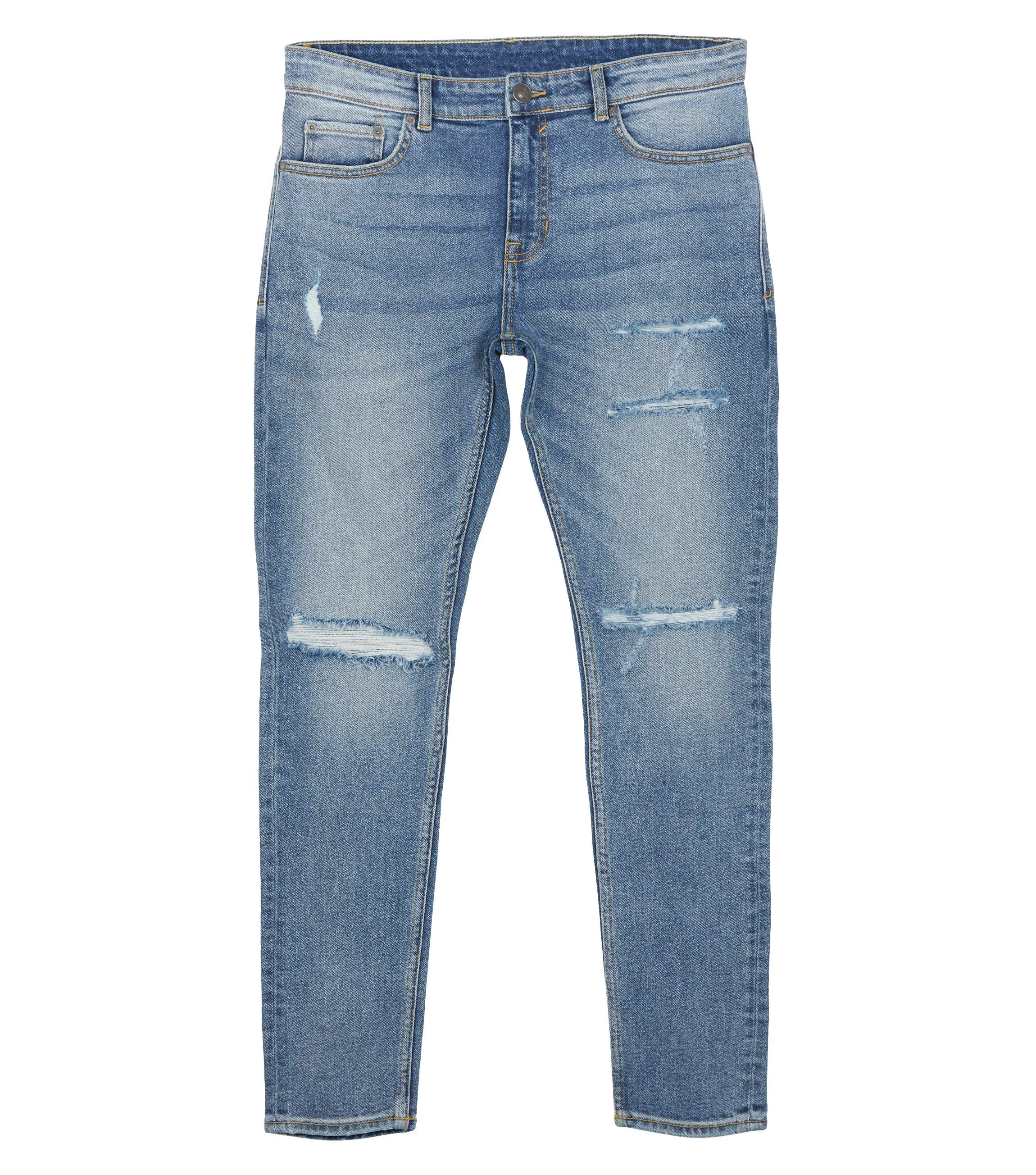 Lightweight Men's Denim Jeans Straight Cut Eco