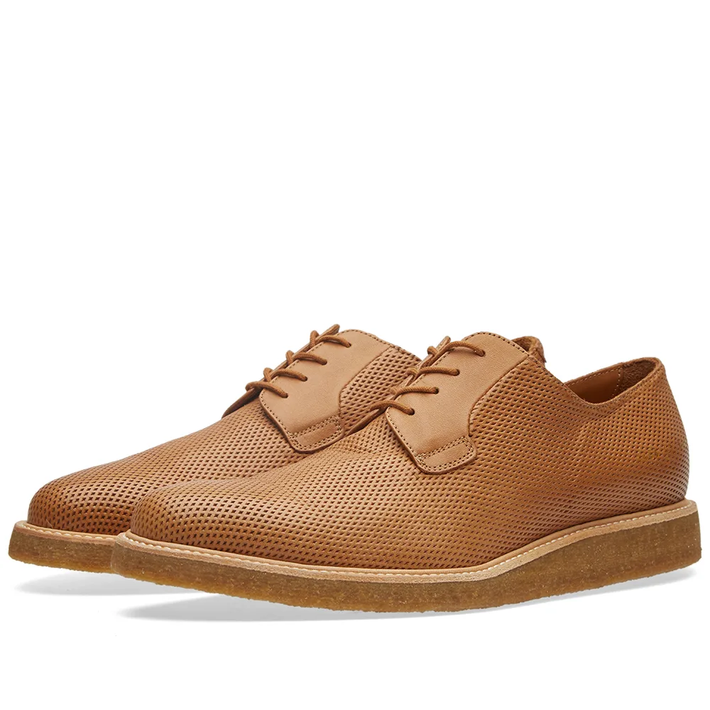 Executive Derby Formal Shoe Walnut