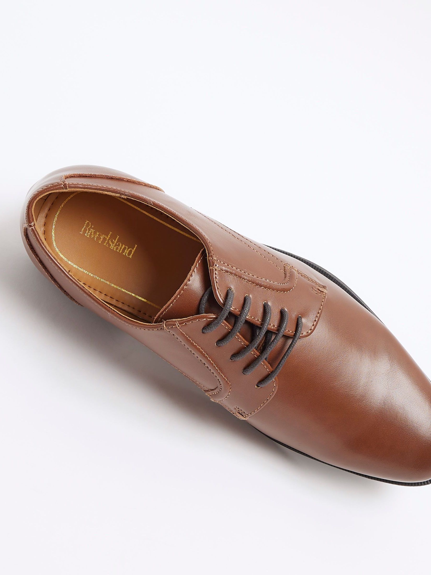 Executive Derby Formal Shoe Walnut