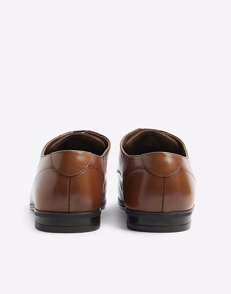 Executive Derby Formal Shoe Walnut